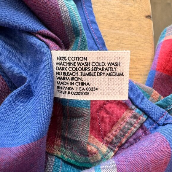 NWT Club Monaco Edward BD Slim Fit Plaid Long Sleeve Shirt - Picture 8 of 8